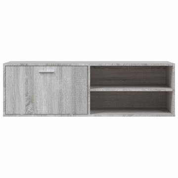 TV Cabinet Grey Sonoma 120x34x37 cm Engineered Wood