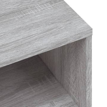 TV Cabinet Grey Sonoma 120x34x37 cm Engineered Wood