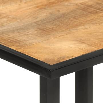 Dining Table 110x55x75.5 cm Solid Wood Mango