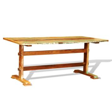 Dining Table Vintage Reclaimed Wood