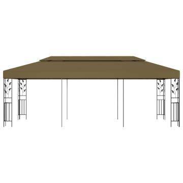 Gazebo 6x3 m Taupe 180 g/m²