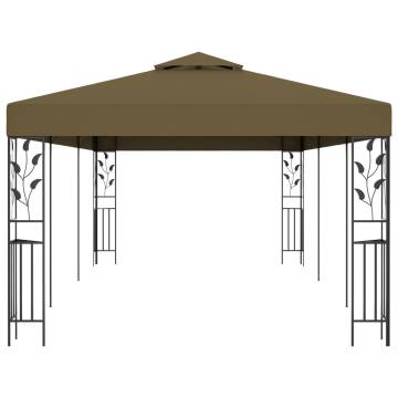 Gazebo 6x3 m Taupe 180 g/m²