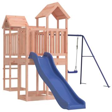 Outdoor Playset Solid Wood Douglas