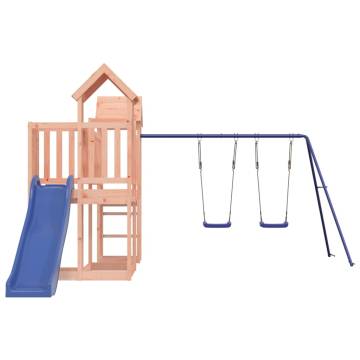 Outdoor Playset Solid Wood Douglas