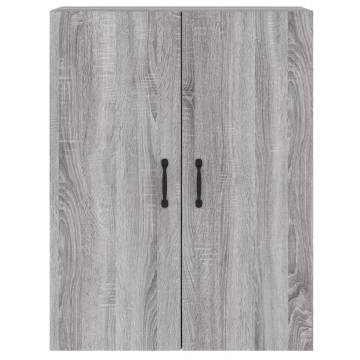 Wall Mounted Cabinets 2 pcs Grey Sonoma Engineered Wood