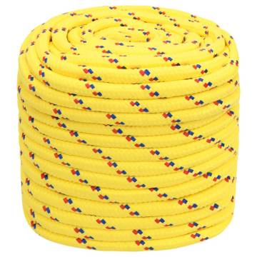 Boat Rope Yellow 16 mm 250 m Polypropylene