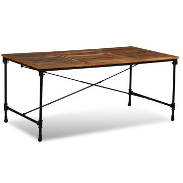 Dining Table Solid Reclaimed Wood 180 cm