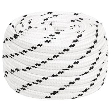 Work Rope White 16 mm 100 m Polyester