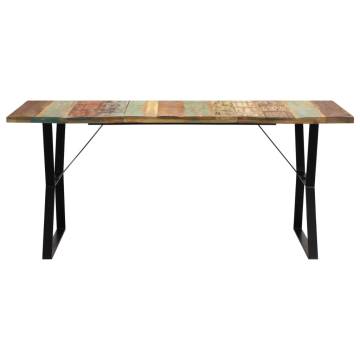 Dining Table 180x90x76 cm Solid Reclaimed Wood