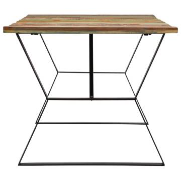 Dining Table 180x90x76 cm Solid Reclaimed Wood