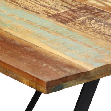 Dining Table 180x90x76 cm Solid Reclaimed Wood