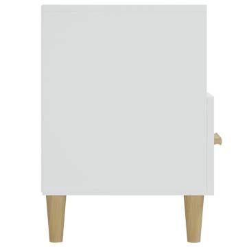 TV Cabinet White 102x36x50 cm Engineered Wood