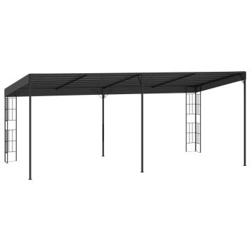 Wall-mounted Gazebo 3x6 m Anthracite Fabric