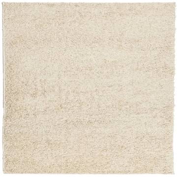 Shaggy Rug High Pile Modern Gold 160x160 cm