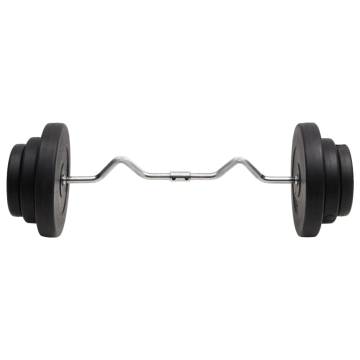 Curl Barbell with Plates 60 kg