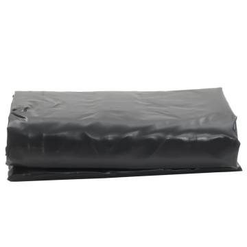 Tarpaulin Black 5x5 m 650 g/m²