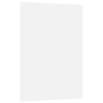 Stretched Canvases 12 pcs White Fabric and Solid Wood Pine