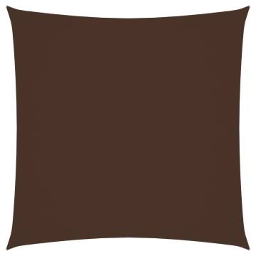 Sunshade Sail Oxford Fabric Square 2x2 m Brown