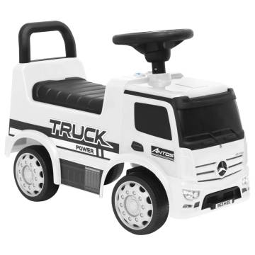 Step Car Mercedes-Benz Truck White