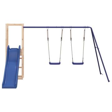 Outdoor Playset Solid Wood Pine