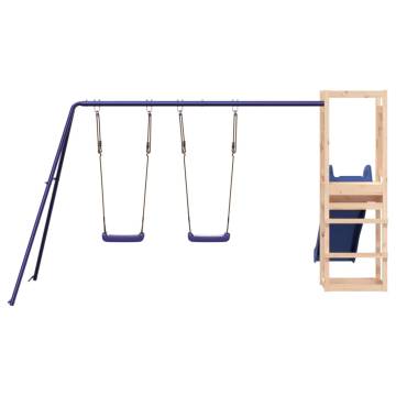 Outdoor Playset Solid Wood Pine