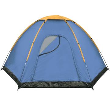 6-person Tent Blue and Yellow