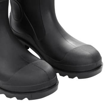 Rain Boots Black Size 44 PVC