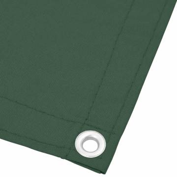 Balcony Screen Dark Green 75x800 cm 100% Polyester Oxford