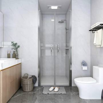 Shower Door Clear ESG 86x190 cm