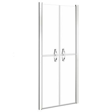 Shower Door Clear ESG 86x190 cm