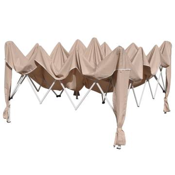 HI Foldable Party Tent 3x3 m Beige