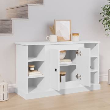 Sideboard White 100x35.5x60 cm Engineered Wood