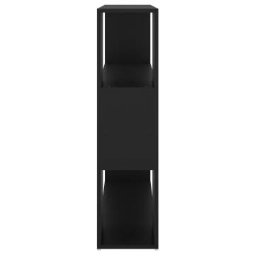 Book Cabinet Room Divider Black 100x24x94 cm