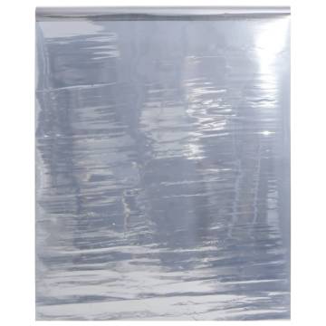 Solar Films 5 pcs Static Reflective Effect Silver PVC