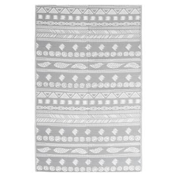 Outdoor Rug Grey 190x290 cm PP