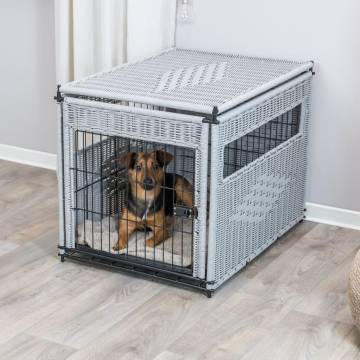 TRIXIE Pet Home Kennel 58x60x77 cm Light Grey