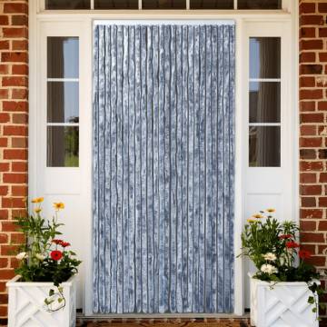 Insect Curtain Silver 100x220 cm Chenille