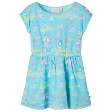 Kids' Dress Light Aqua 140