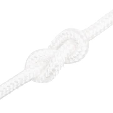 Boat Rope Full White 16 mm 50 m Polypropylene