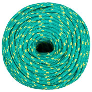 Boat Rope Green 10 mm 25 m Polypropylene