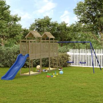 Outdoor Playset Impregnated Wood Pine