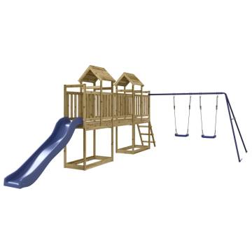 Outdoor Playset Impregnated Wood Pine