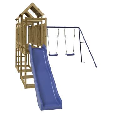 Outdoor Playset Impregnated Wood Pine