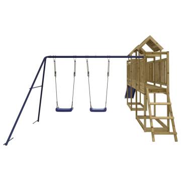 Outdoor Playset Impregnated Wood Pine