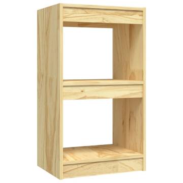 Book Cabinet 40x30x71.5 cm Solid Pinewood