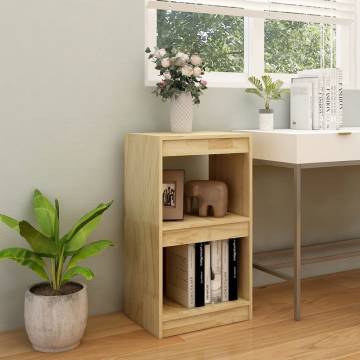 Book Cabinet 40x30x71.5 cm Solid Pinewood