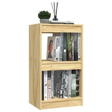 Book Cabinet 40x30x71.5 cm Solid Pinewood