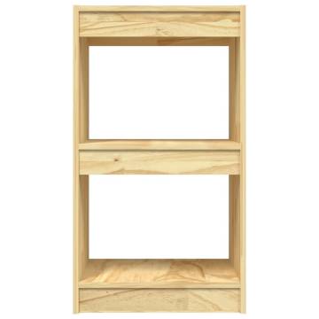 Book Cabinet 40x30x71.5 cm Solid Pinewood