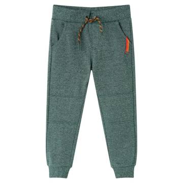 Kids' Sweatpants Dark Green 140