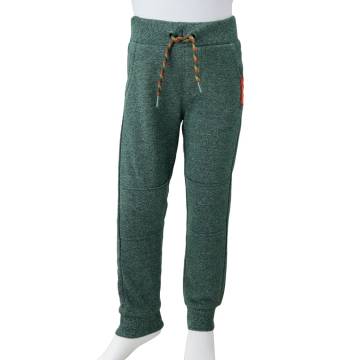 Kids' Sweatpants Dark Green 140